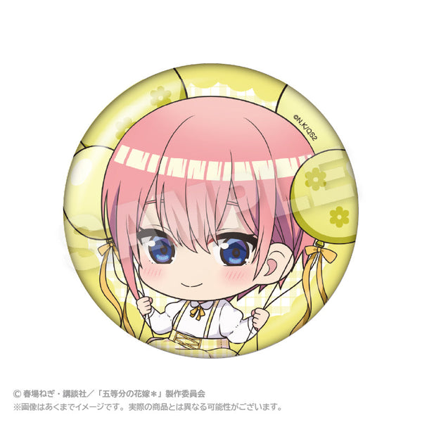 『五等分の花嫁*』ばるんこ缶バッジ 中野一花